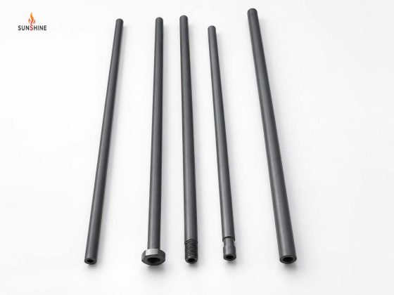 Silicon nitride thermocouple protection tubes