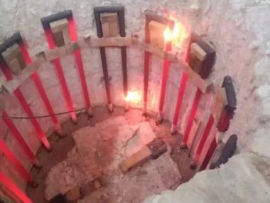 Como é um elemento de aquecimento ruim? Bastões de carbeto de silício no forno